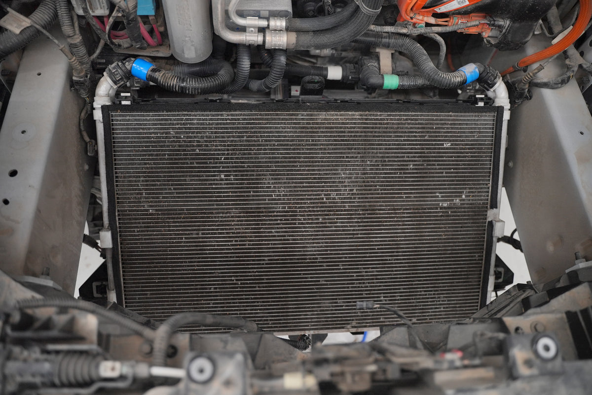 Radiator or condenser after cleaning